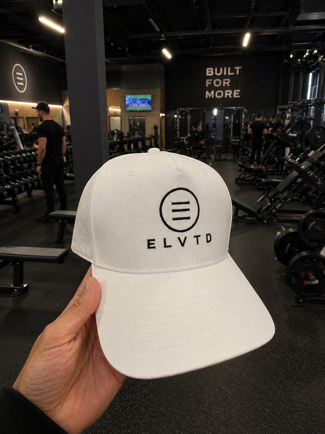 ELVTD GEAR cap in cloud white