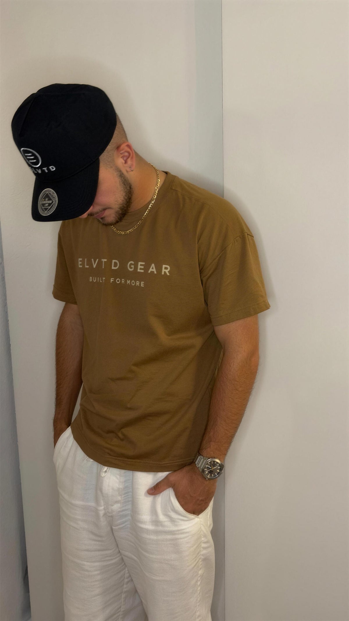 tee brown cap black portrait (enhanced)